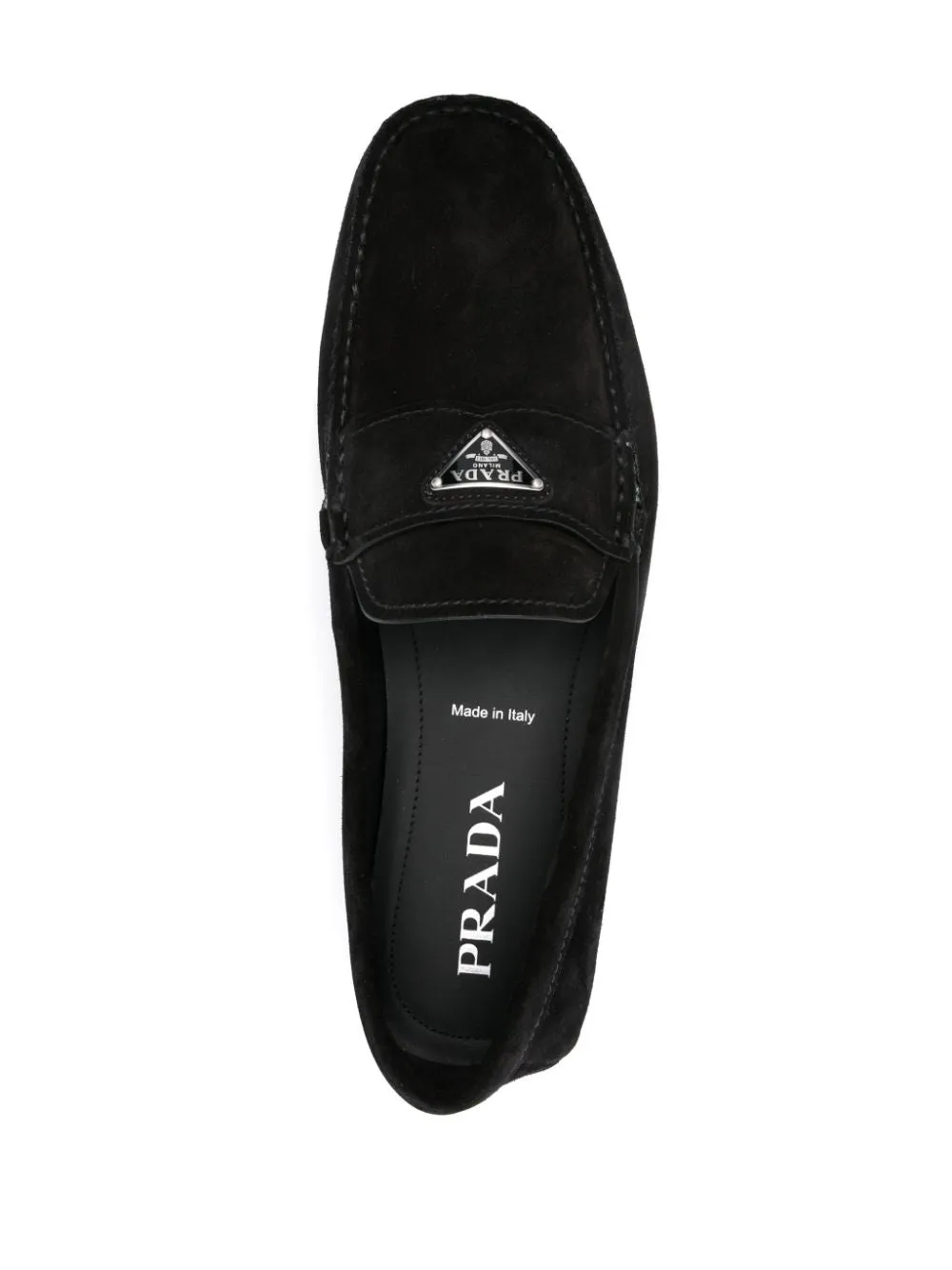 logo-plaque loafers