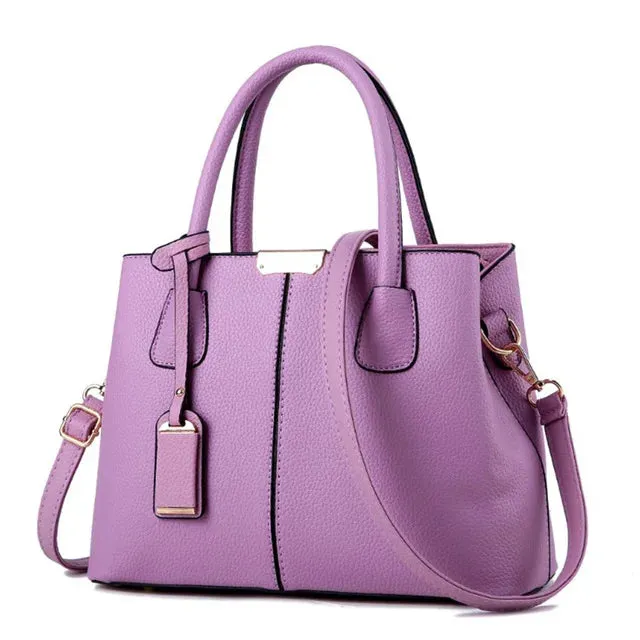 Luxury Modern Women's Leather Handbags Ladies Purse Fashion Shoulder Bags