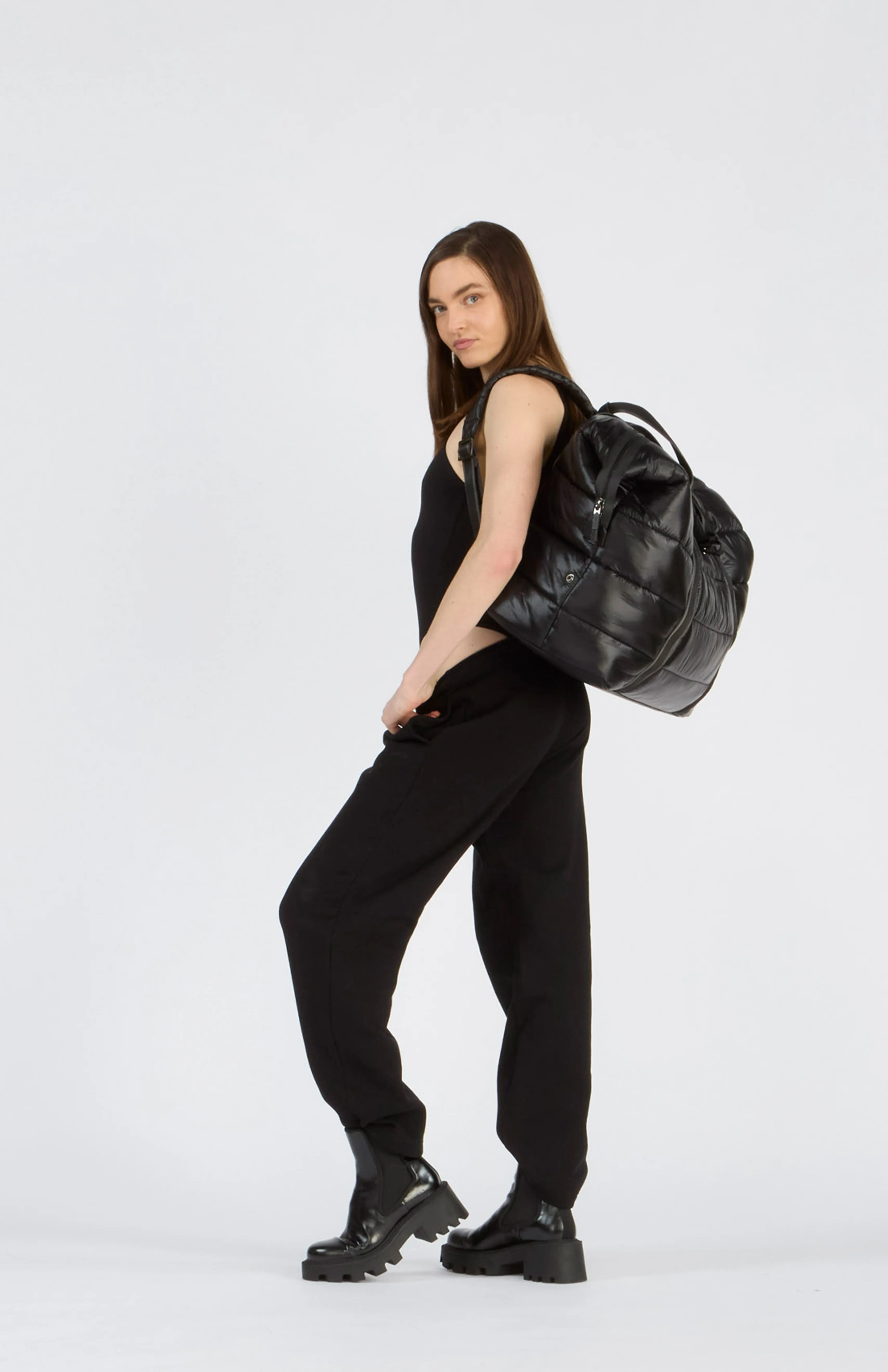 Mega Fluff Super Traveler XL Tote / Backpack - Tennis