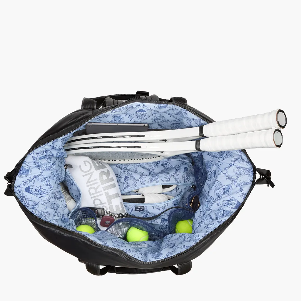 Mega Fluff Super Traveler XL Tote / Backpack - Tennis