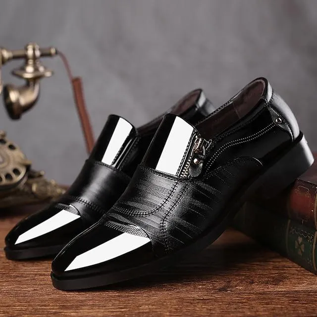 Men's Loafers & Slip-Ons Plus Size Leather Loafers Business Casual shoes
