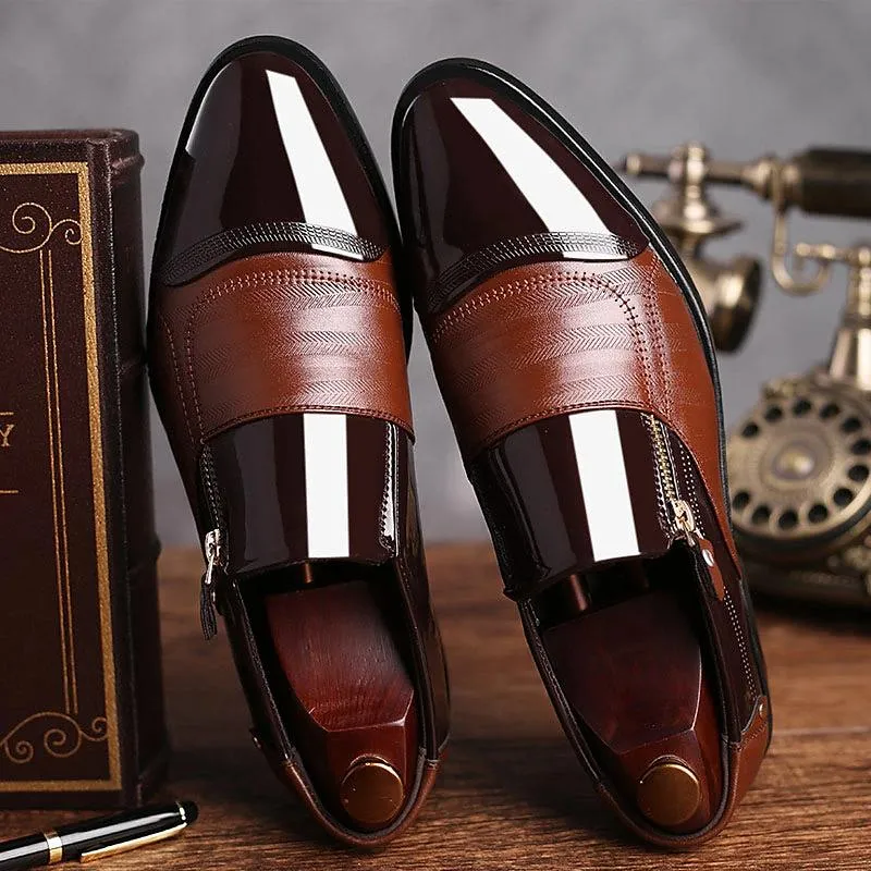Men's Loafers & Slip-Ons Plus Size Leather Loafers Business Casual shoes