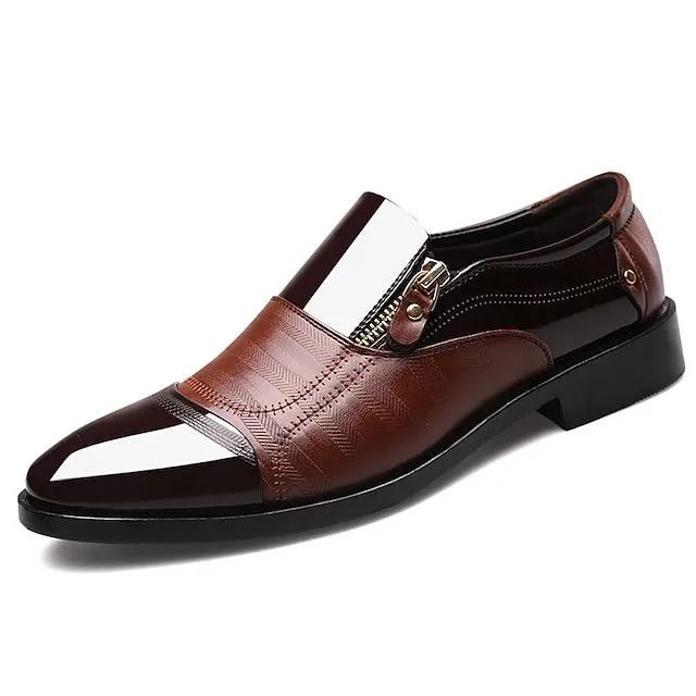 Men's Loafers & Slip-Ons Plus Size Leather Loafers Business Casual shoes