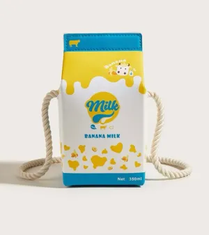 Milk Carton Design Bag