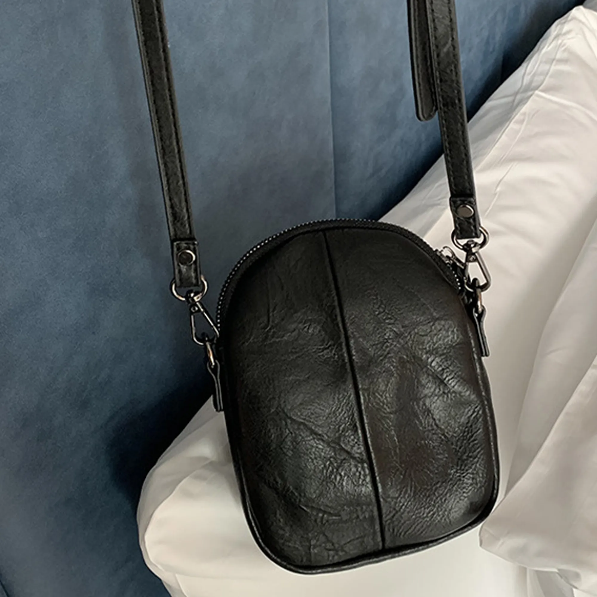 Mini Crossbody Leather Purse Bag