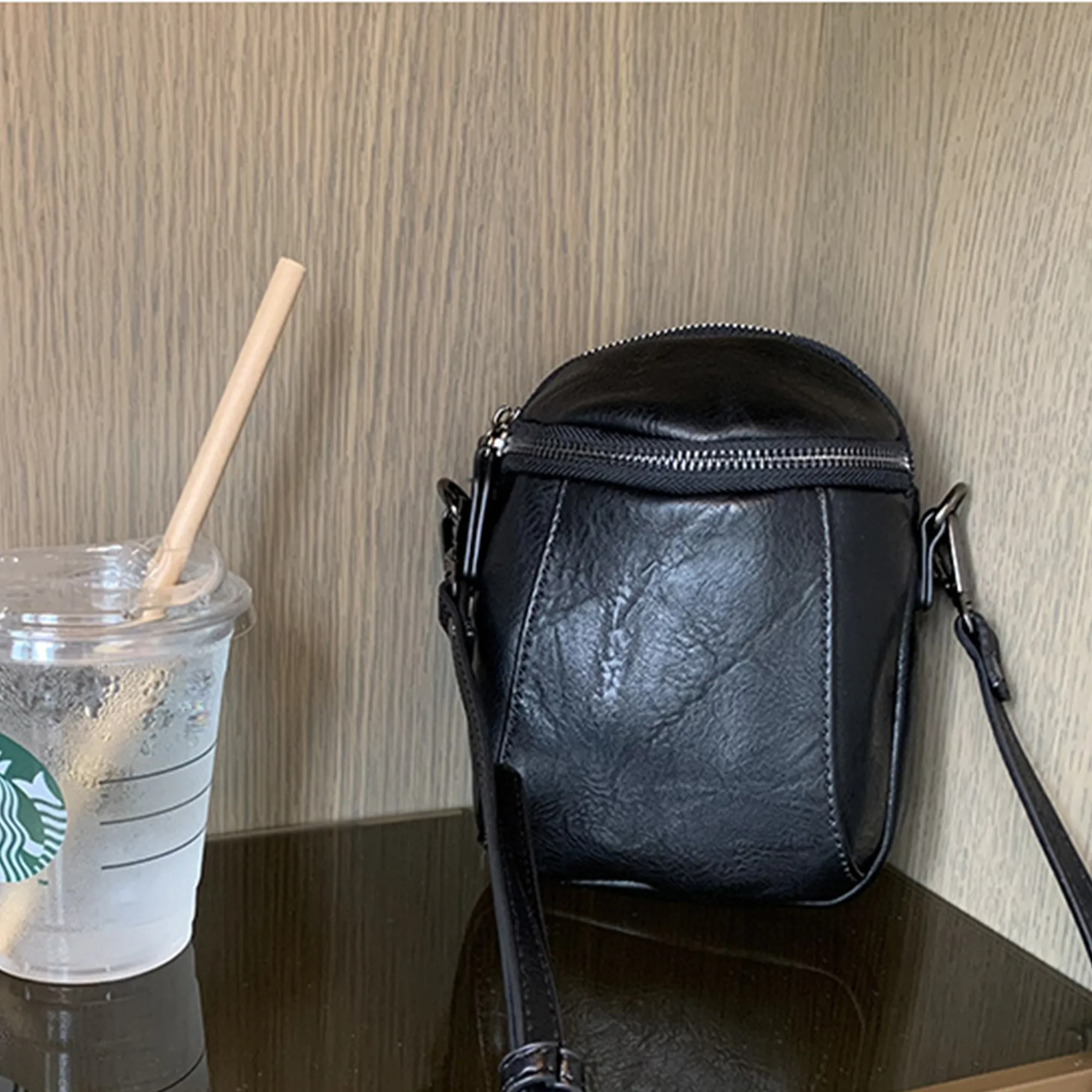 Mini Crossbody Leather Purse Bag