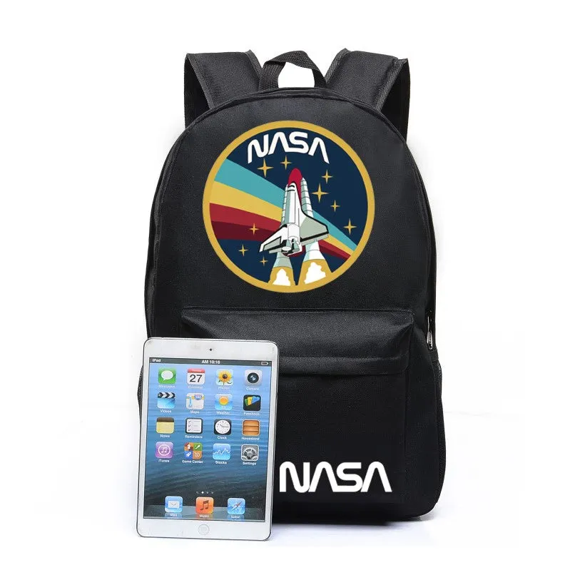 NASA Backpack Men Women Travel Backpack Students School Bag Laptop Backpack Birthday Gifts Christmas Gifts
