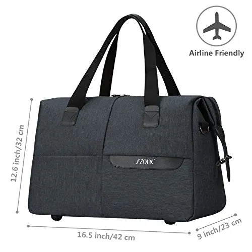 On Sale- S-Zone 17" Carry On Lightweight Small Weekender Duffel Bag Travel Size Sports Durable