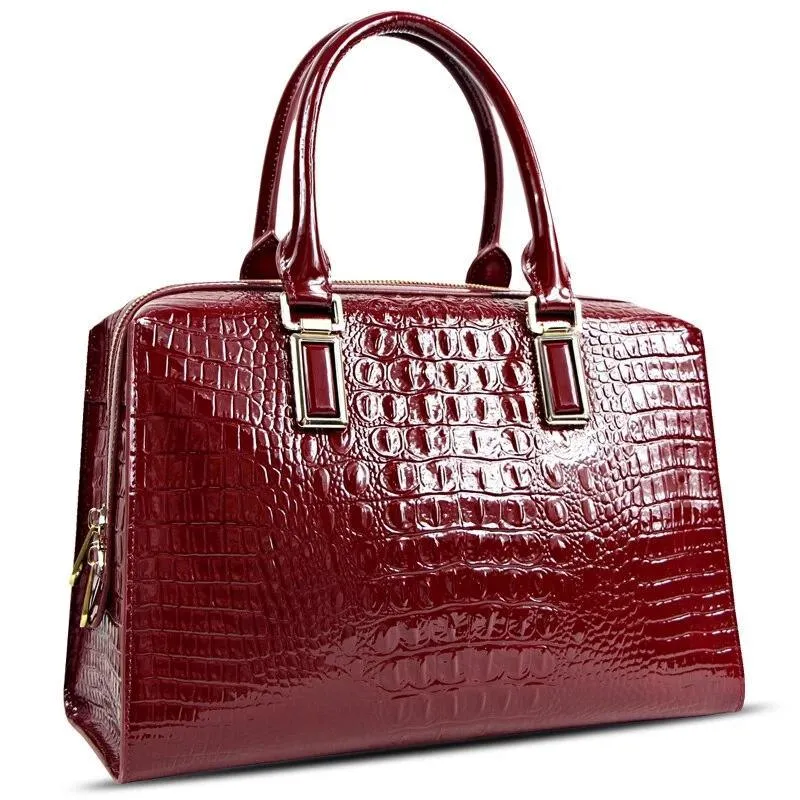Patent Leather Women Shoulder Bags