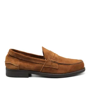PENNY LOAFER TOBACCO SUEDE