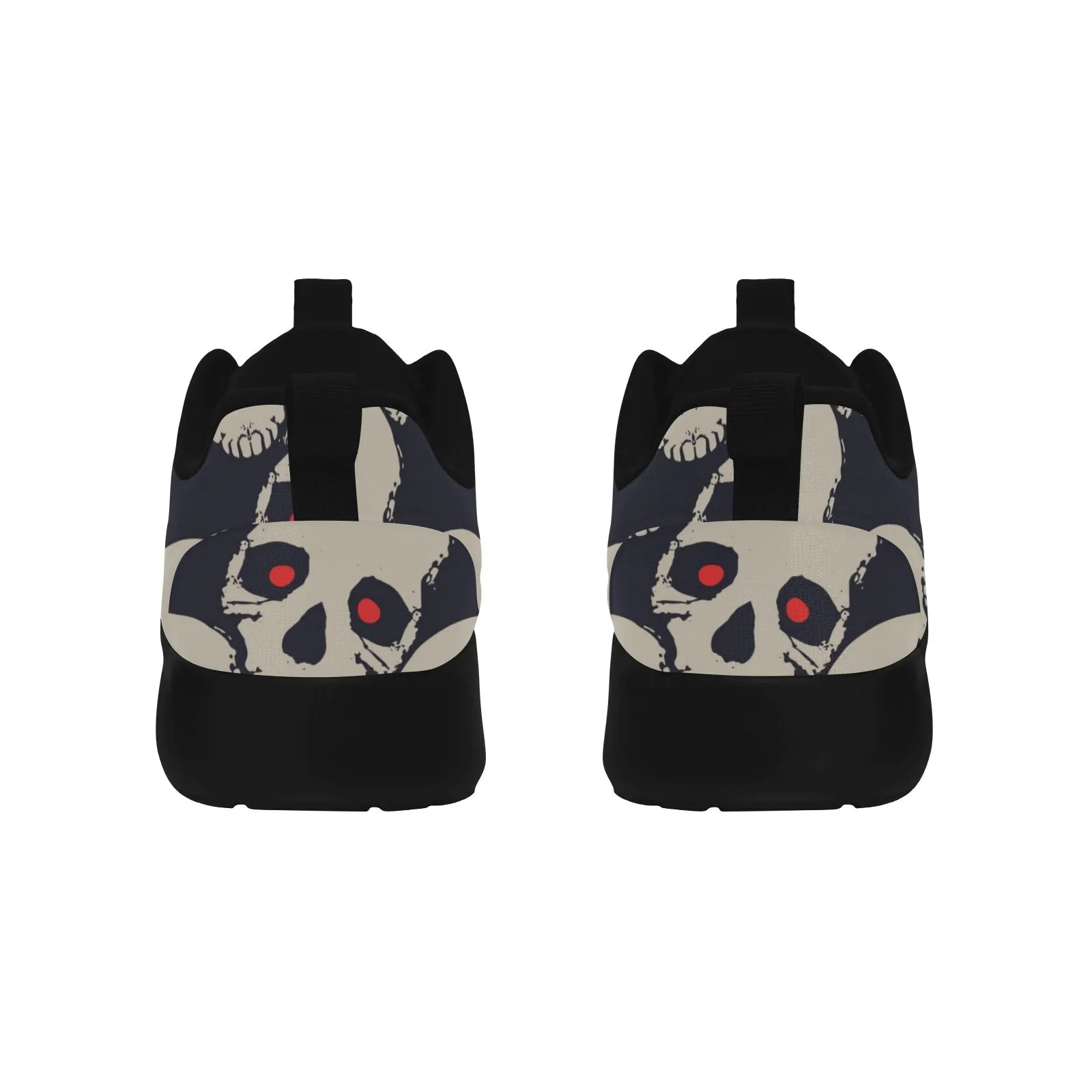 Red Eyed Skulls Men's Pull Loop Sneakers