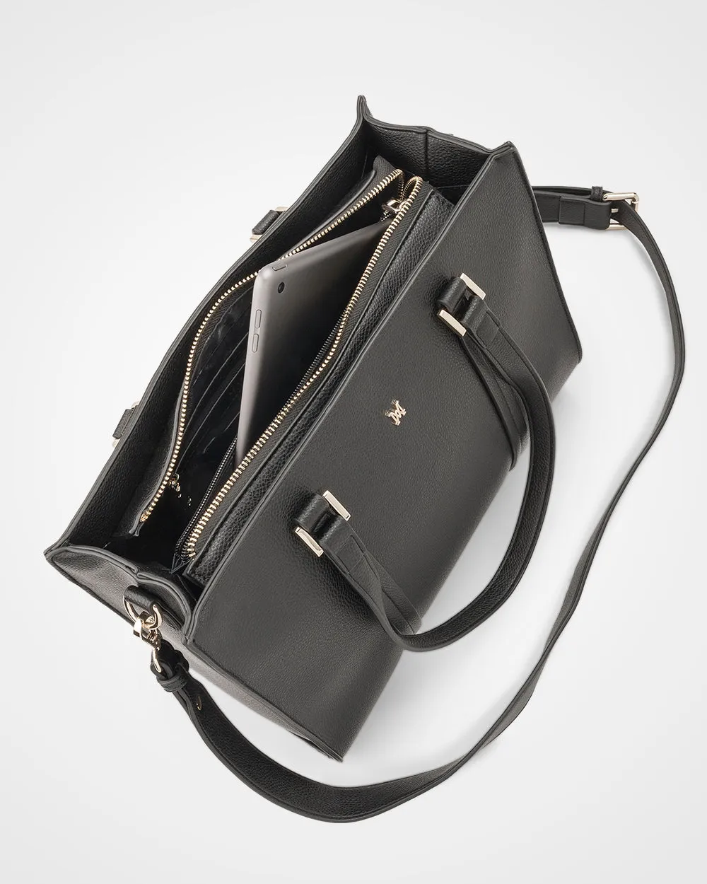 Riley Zip Top Tote   Aztec Bag Strap