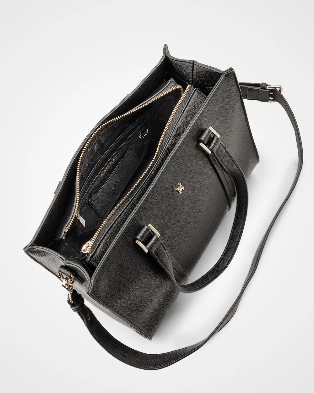 Riley Zip Top Tote   Aztec Bag Strap