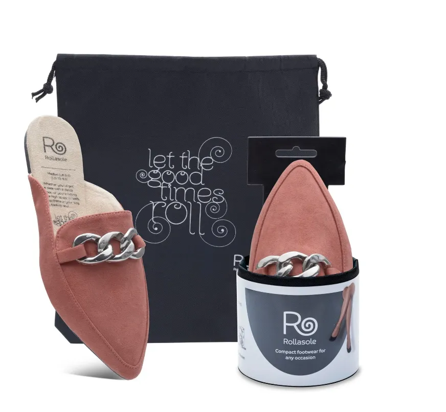 Rollasole | Blush Mule