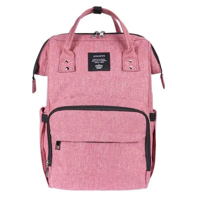 Sidiou Group Mummy Maternity Diaper Bag Nursing Bag Mummy Baby Travel Outdoor Backpack Baby Care Bag
