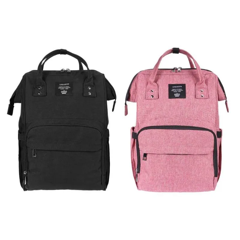 Sidiou Group Mummy Maternity Diaper Bag Nursing Bag Mummy Baby Travel Outdoor Backpack Baby Care Bag