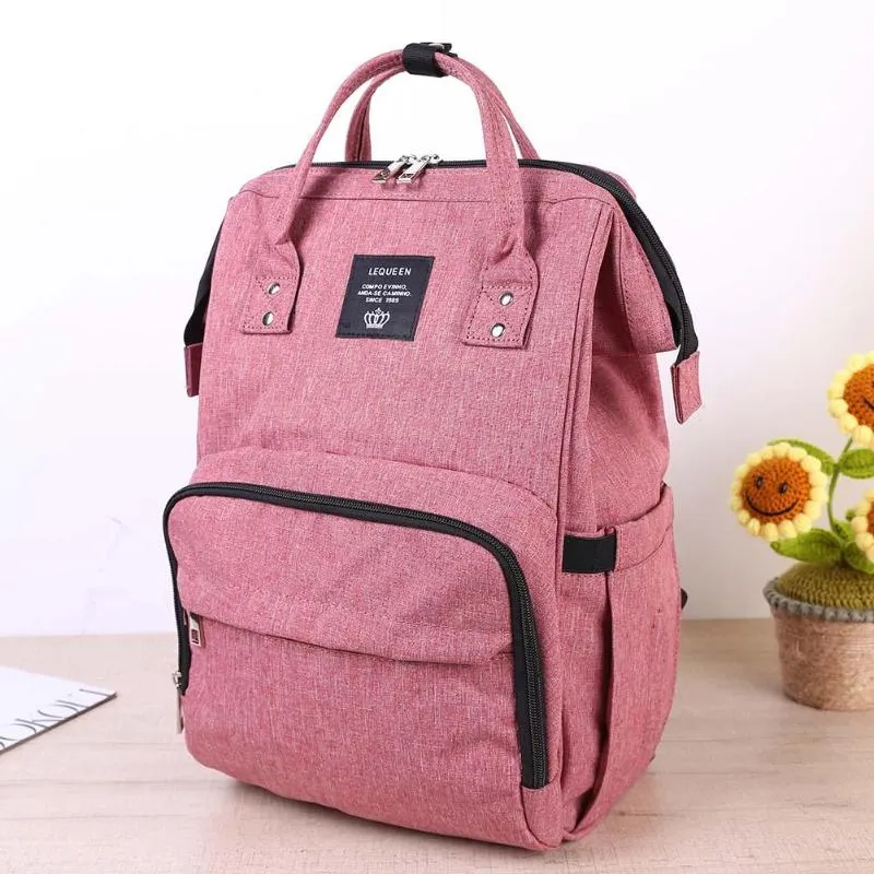 Sidiou Group Mummy Maternity Diaper Bag Nursing Bag Mummy Baby Travel Outdoor Backpack Baby Care Bag