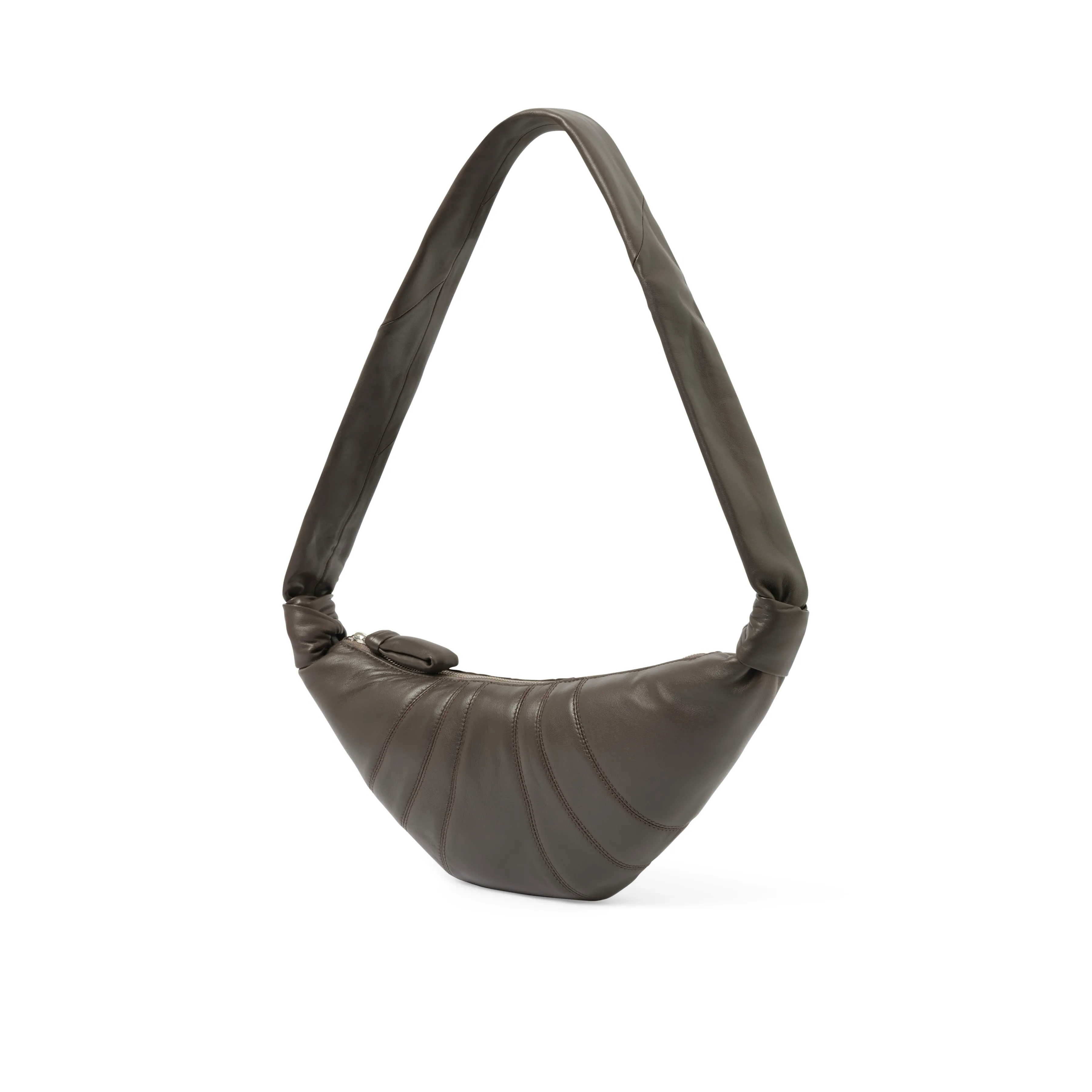 Small Croissant Bag in Mink