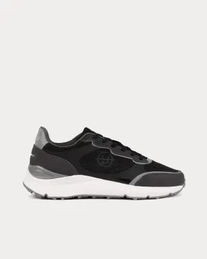 Spartan Tech Mesh Black Low Top Sneakers