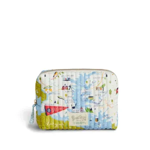 Spartina Bay Dreams Quilted Cosmetic Bag