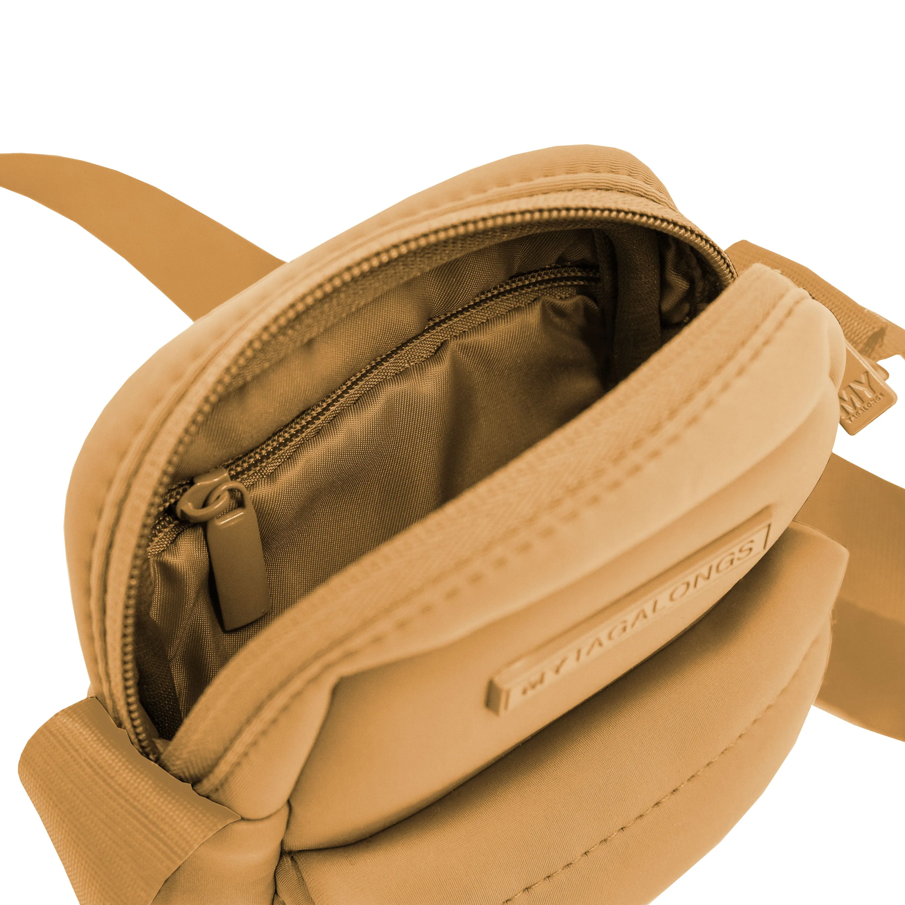THE MINI CROSS BODY - CARAMEL