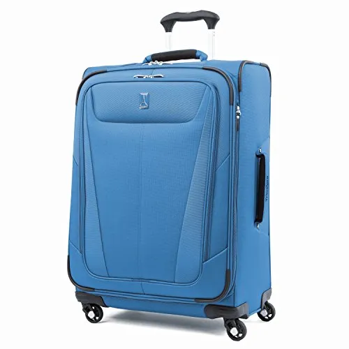 Travelpro Maxlite 5 | 4-Pc Set | Carry-On Duffel, 25" & 29" Exp. Spinners With Travel Pillow (Azure