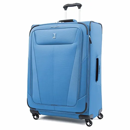 Travelpro Maxlite 5 | 4-Pc Set | Carry-On Duffel, 25" & 29" Exp. Spinners With Travel Pillow (Azure