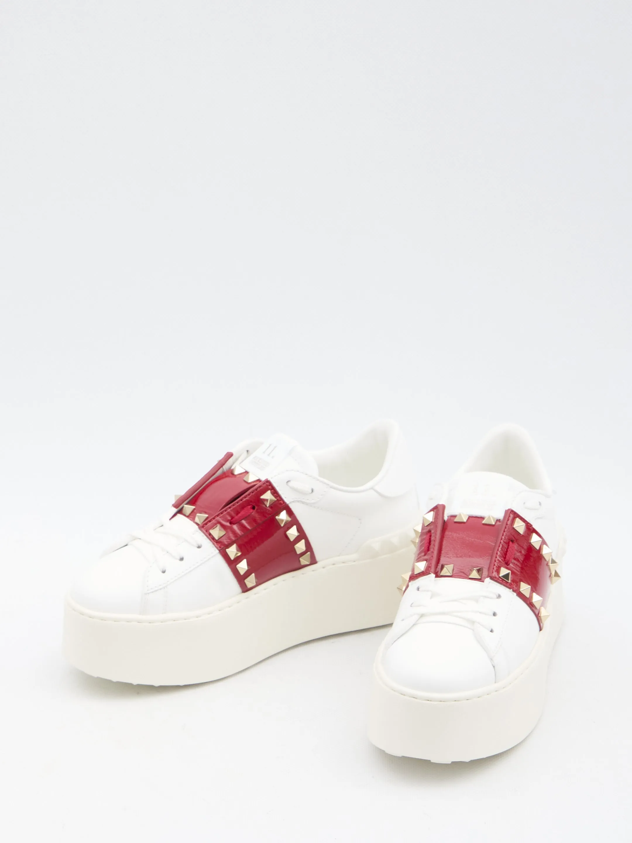 Valentino Garavani Flatform Rockstud Untitled Sneakers