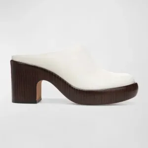 VINCE NAVINA LEATHER MULES