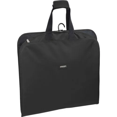 Wallybags 45-Inch Suit Length, Carry-On, Slim Garment Bag With Multiple Pockets
