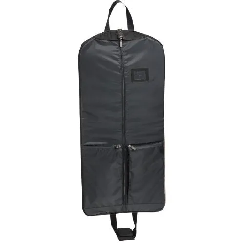 Wallybags 45-Inch Suit Length, Carry-On, Slim Garment Bag With Multiple Pockets