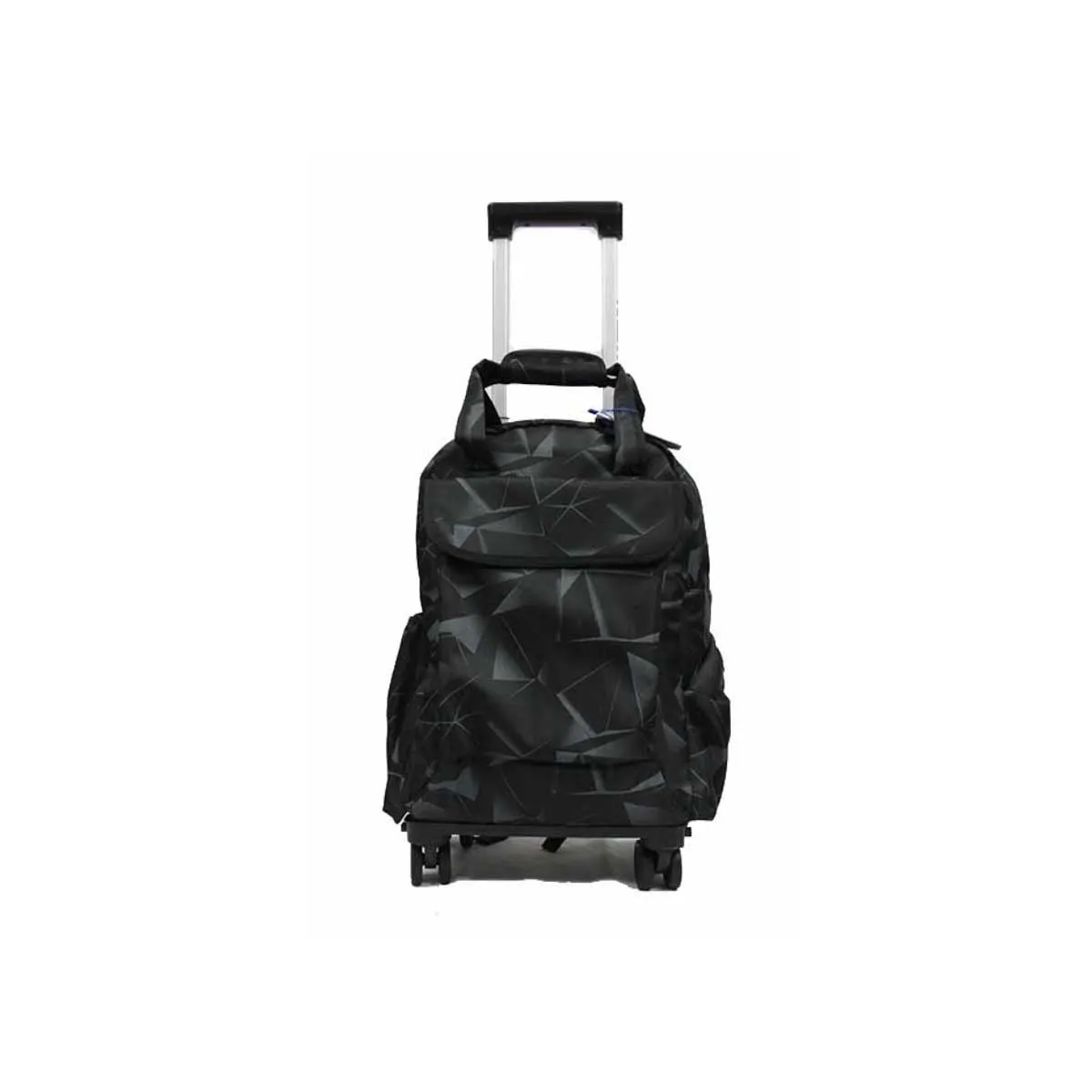 Whizzing 8-wheel Detachable Trolley Backpack Waterproof Shopping Bag